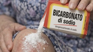 Bicarbonato no joelho